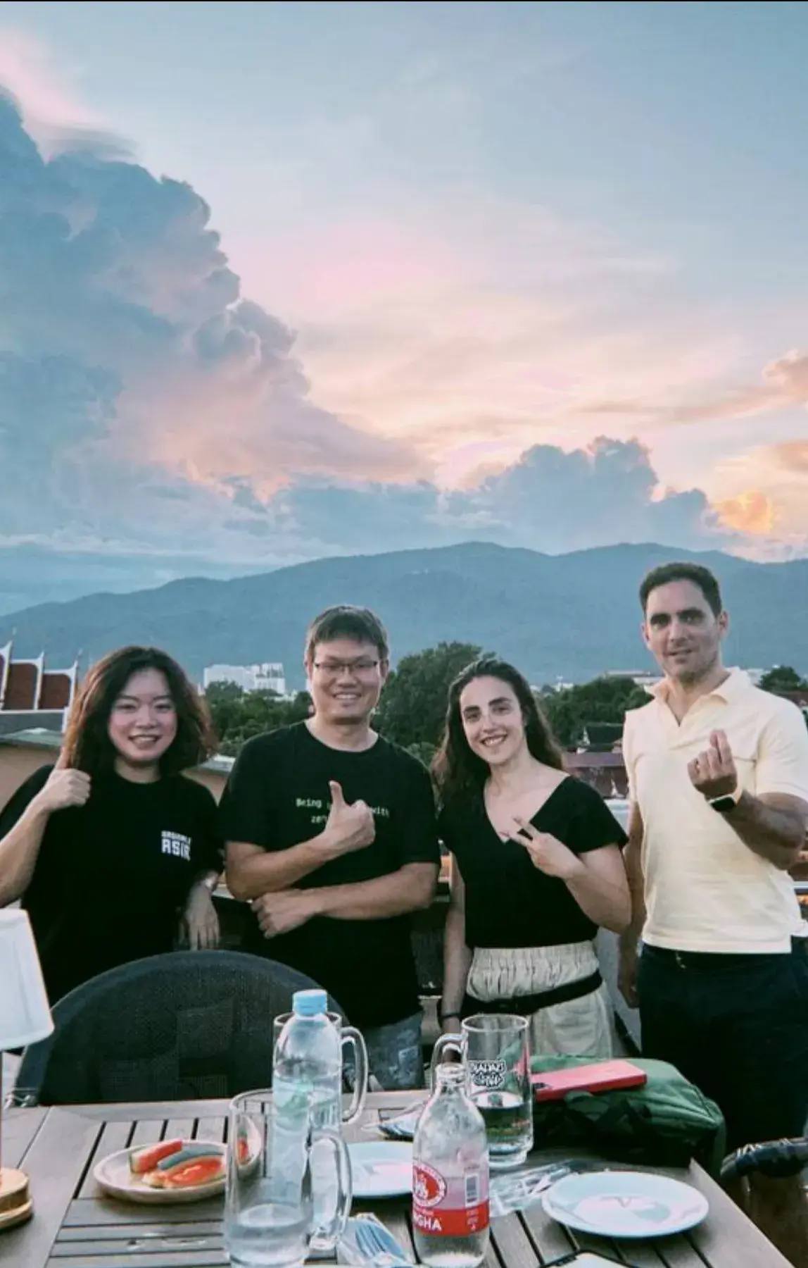 Photo booth picture from Invisible Garden Chiang Mai 2024